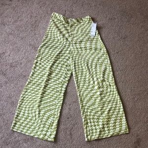 urban outfitters wide silky leg pants